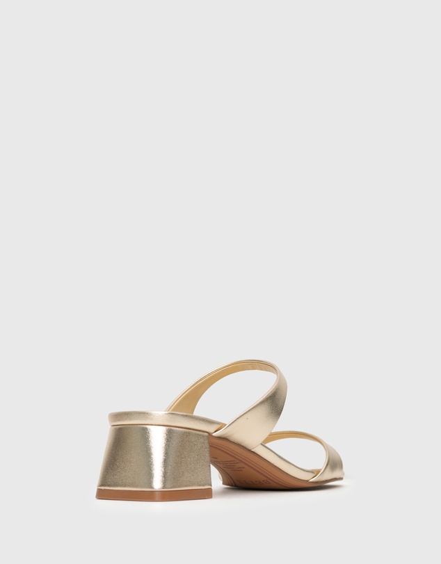 Betts - Argo Block Heel Mule Sandals