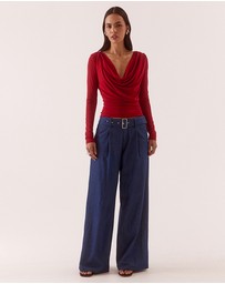 SOVERE - Myriad Drape Top