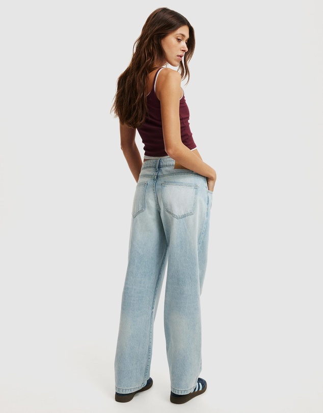 Cotton On - Low Rise Straight Jeans