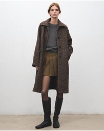 M.N.G - Short Pleated Skirt With Buckles