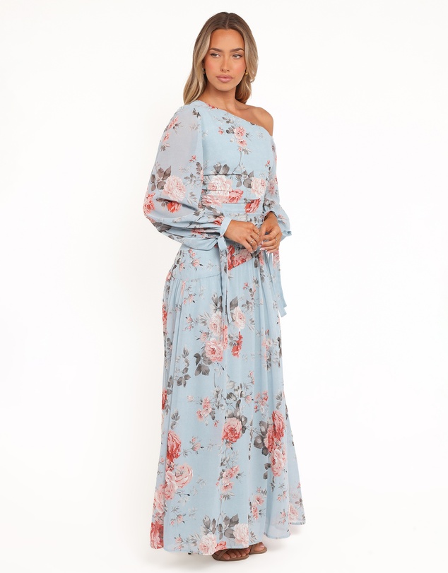 Petal & Pup - Levine Maxi Dress - Blue Floral