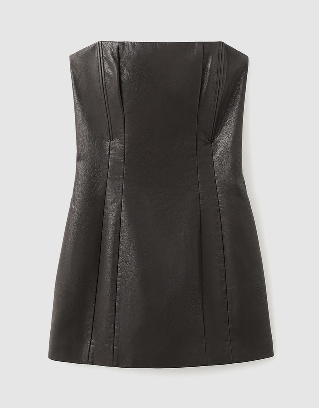 M.N.G - Short Faux-Leather Dress