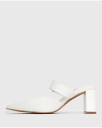 Betts - Fredrick Block Heel Point Toe Mules
