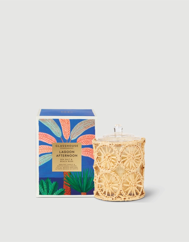 Glasshouse Fragrances - Lagoon Afternoon 380g Soy Candle