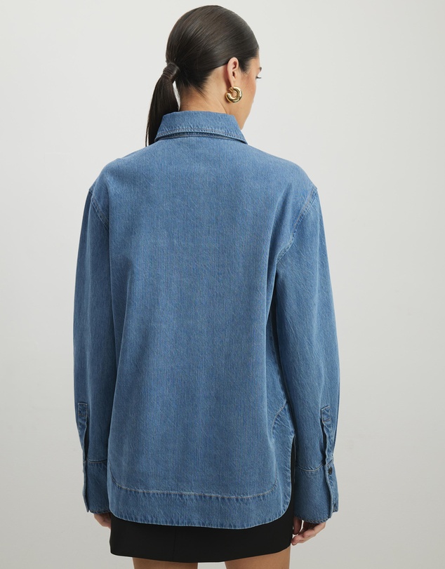 AERE - Vani Denim Twill Shirt