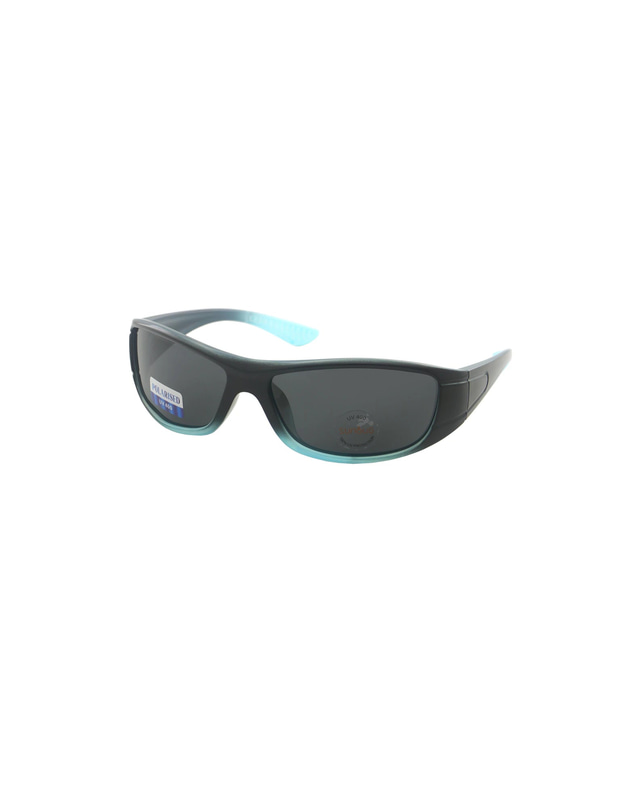 Sunbug - Frosted Blue Wraps Polarised Sunglasses