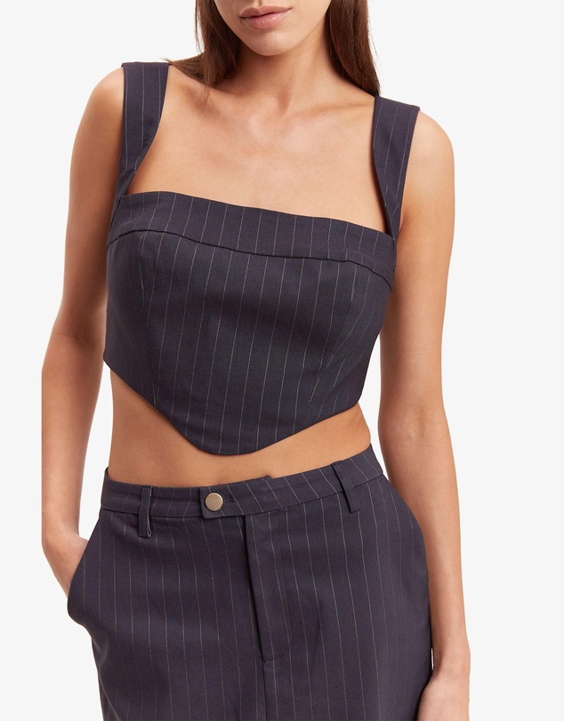 Bardot - Sian Pin Stripe Bustier