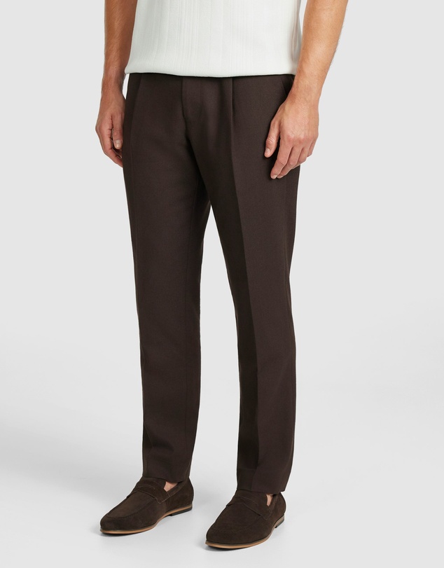 Tarocash - Bayfield Pleat Linen Pant