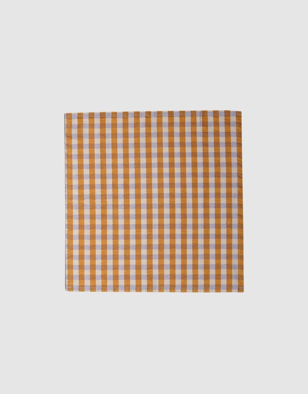 Mosey Me - Mango Seersucker Napkin Set