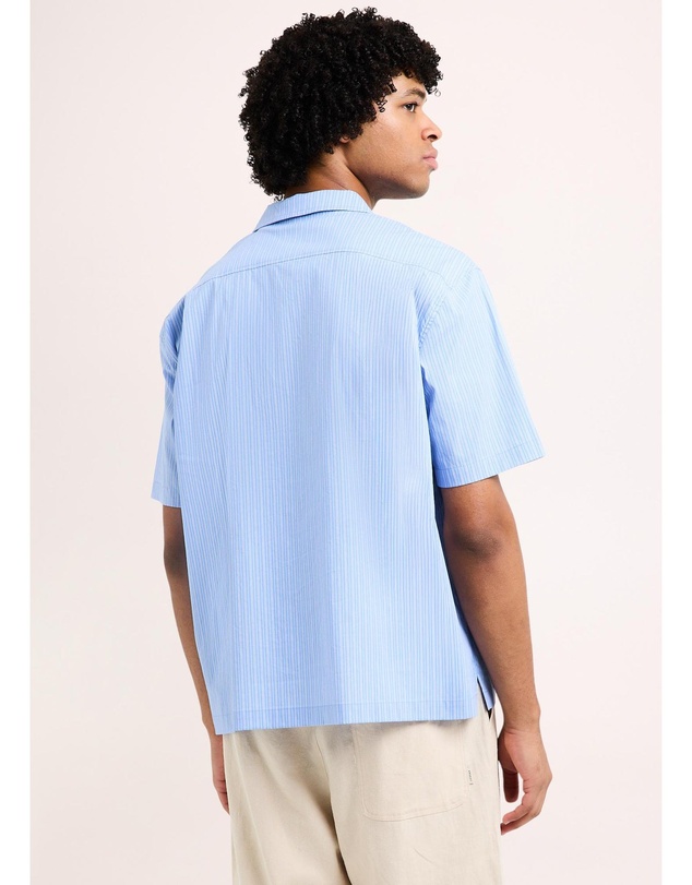 Arvust - Box Striped Short Sleeve Shirt