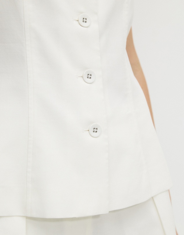 Calli - Harp Button Through Vest