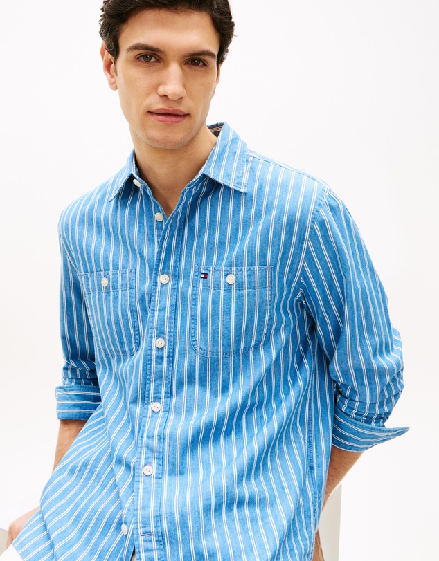 Tommy Hilfiger - Cotton Chambray Shirt
