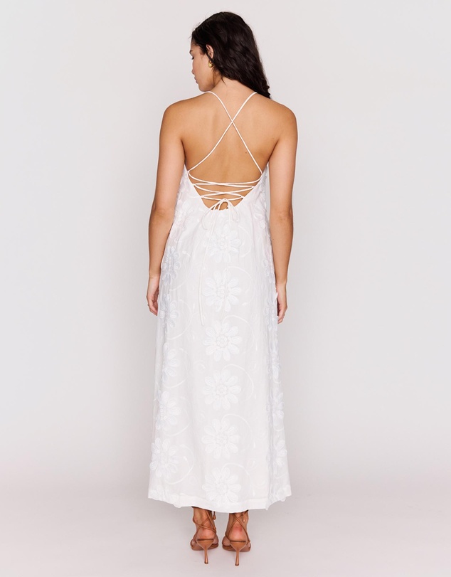MINKPINK - Alessia Lace Back Maxi Dress