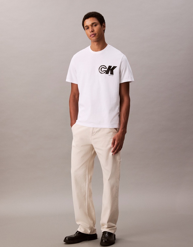 Calvin Klein Jeans - Sport Monogram Logo Graphic Classic T-Shirt