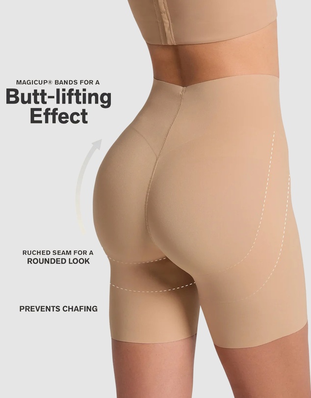 Leonisa - InvisiLift Seamless Butt-Lift Anti-Chafe Short