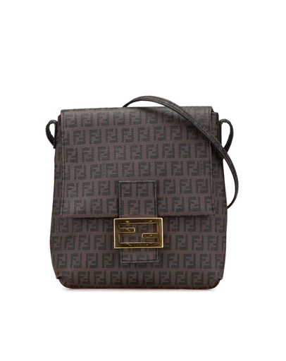 Pre-Loved by Azura Reborn - Pre-Loved fendi Stylish Shoulder Bag with Patterned Design and Exterior Embellishment
