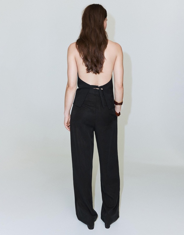 M.N.G - Straight-Fit Lyocell Trousers