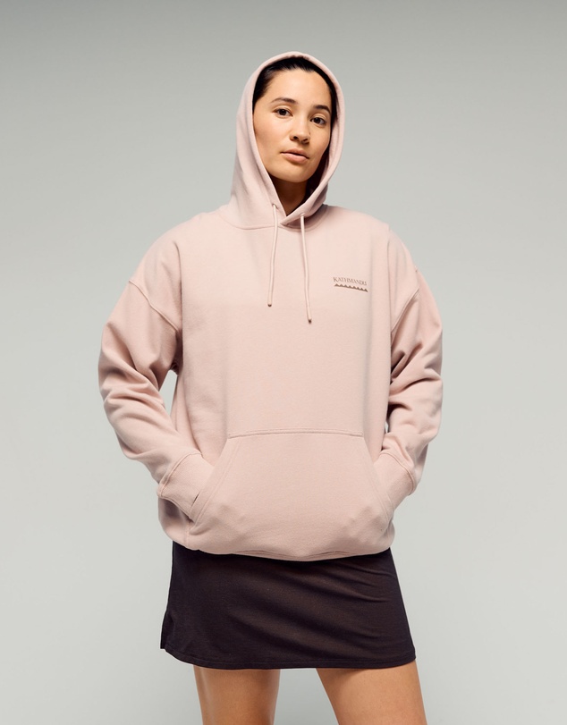 Kathmandu - Heritage Logo Slouchy Brushed Hoodie