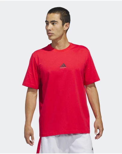adidas Performance - adidas Basketball Graphic Tee Mens