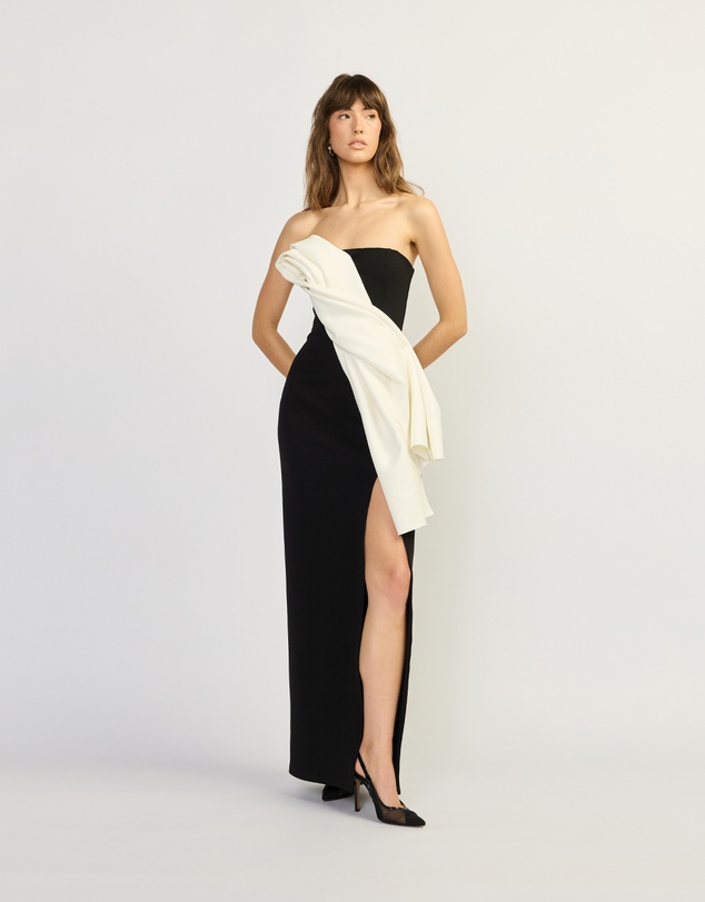 TOJHA - INEZ STRAPLESS MAXI DRESS