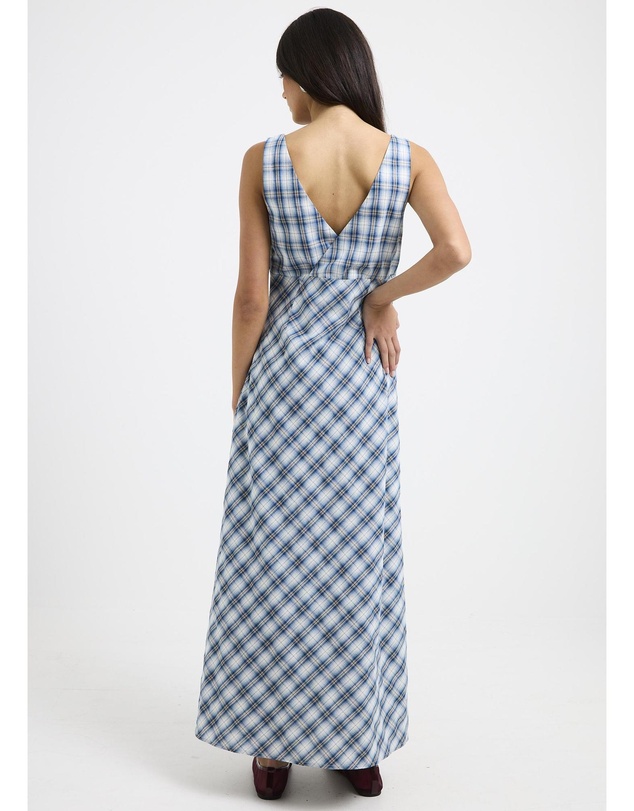 Subtitled - Kaia V Neck Midi Dress