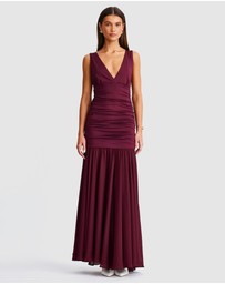 SNDYS - Neve V-Neck Maxi Dress