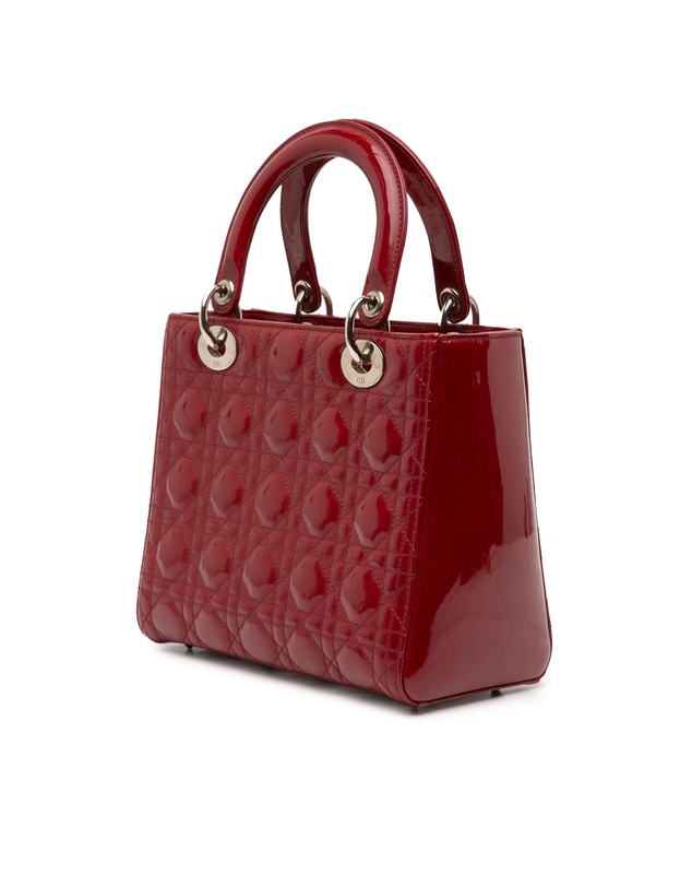 Pre-Loved by Azura Reborn - Pre-Loved Medium Patent Cannage Lady Dior