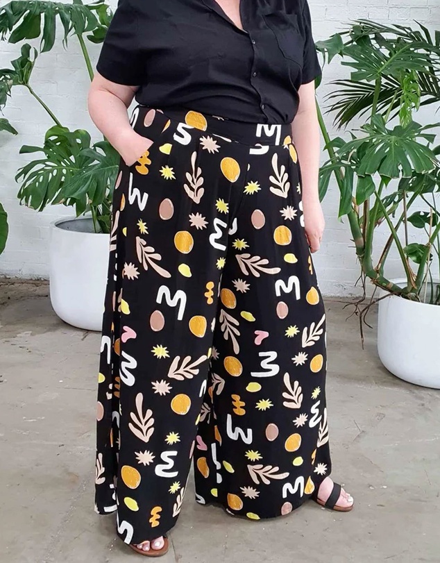 Hope & Harvest - Palazzo Wide Leg Pants