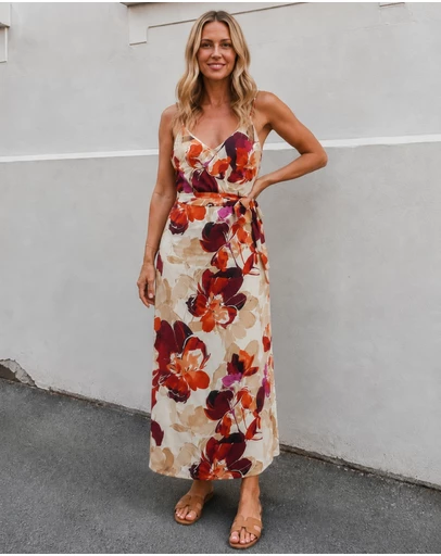 Esther & Co - Laguna Dress - Fawn Floral