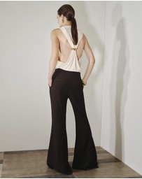 M.N.G - Side Slit Flowy Trousers