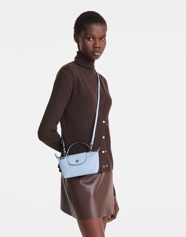 Longchamp - Le Pliage Xtra Leather Pouch - XS