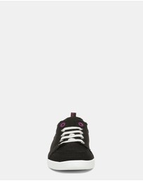 Vionic - Pismo Casual Sneaker - Black Waffle Knit