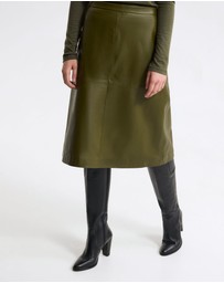 Oxford - Lulu Leather Skirt