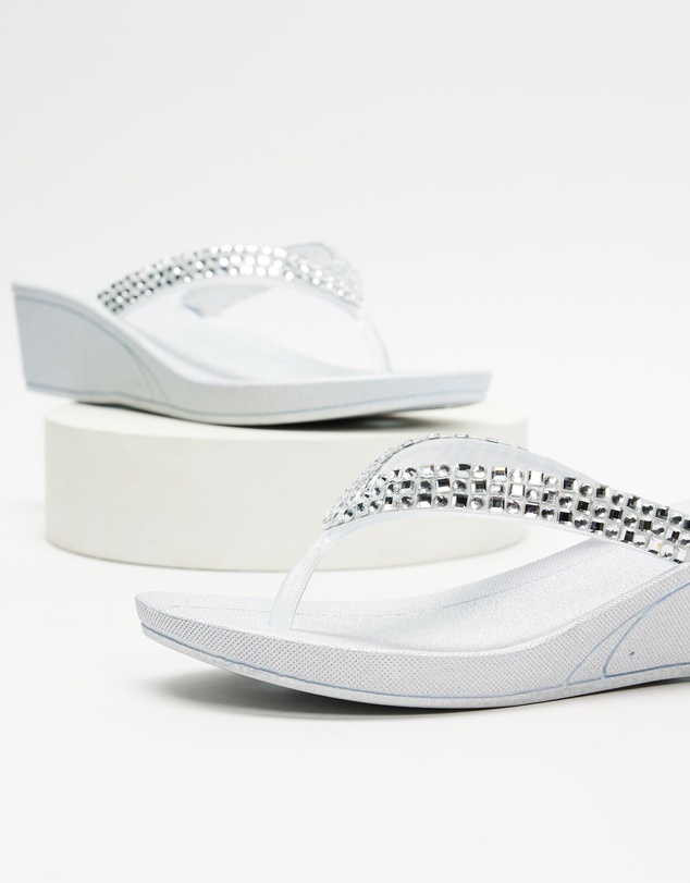 Holster - Hope Wedge Sandals - Clear - Women's