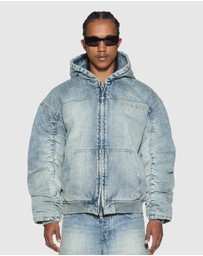 Ksubi - Slouchy Bomber Jacket Astral Sott