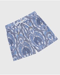 Aqua Blu Kids - Baroque Lycra Swim Shorts - Teens