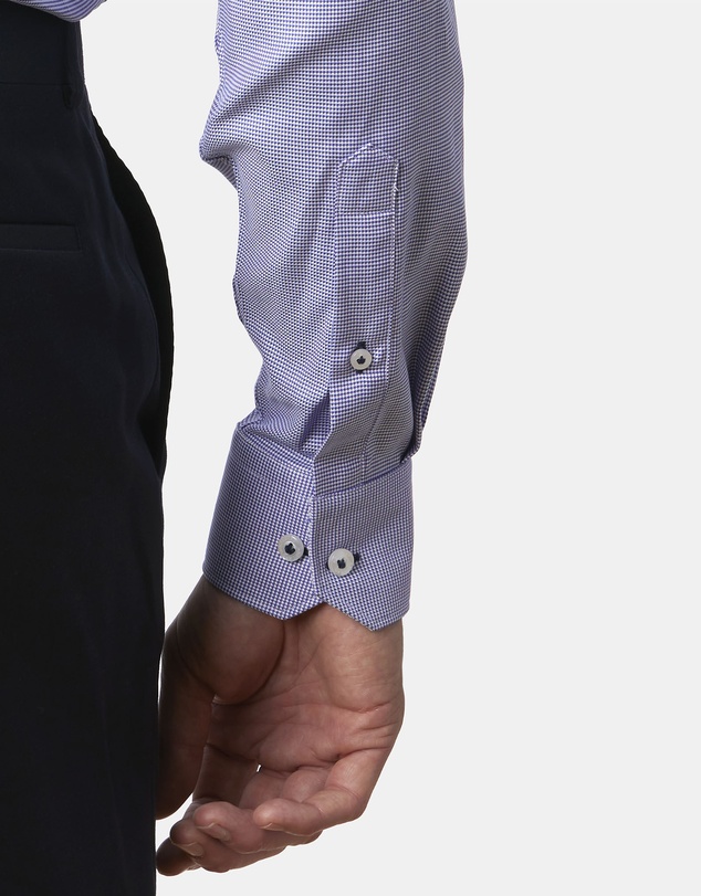 Abelard - Verdon Puppytooth Classic Fit Shirt
