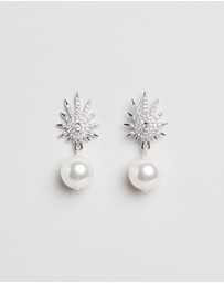 Stephanie Browne - Venus Pearl Earrings