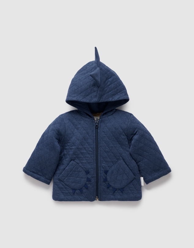Purebaby - Quilted Dragon Jacket -Kids-Babies