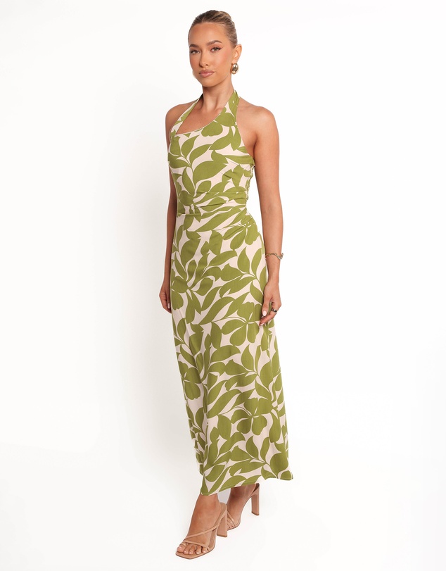 Petal & Pup - Alexis Maxi Dress - Green Floral