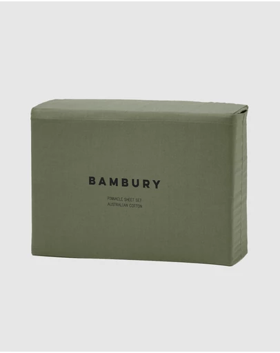 Bambury - Pinnacle Australian Cotton Sheet Set Moss
