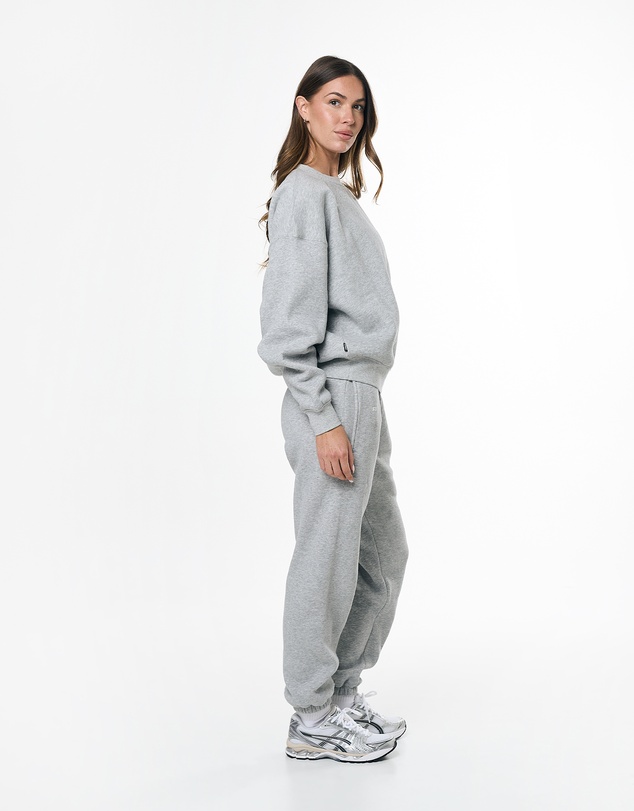 STAX. - Classic Crew Solfleece® - Grey Marle