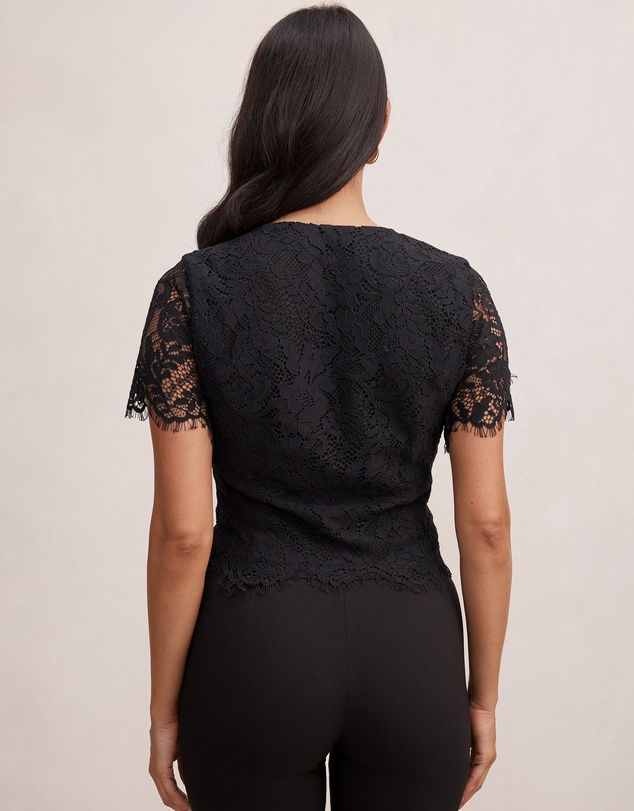 Forever New - Vienna Lace V Neck Top