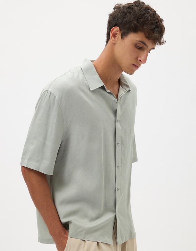 AERE - Relaxed Drape Shirt