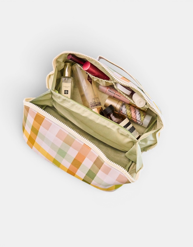 La La Land - Cosmetic Bag Golden Hour Checked