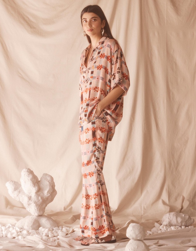 KINGA CSILLA - Cuore Luna Flare Pants