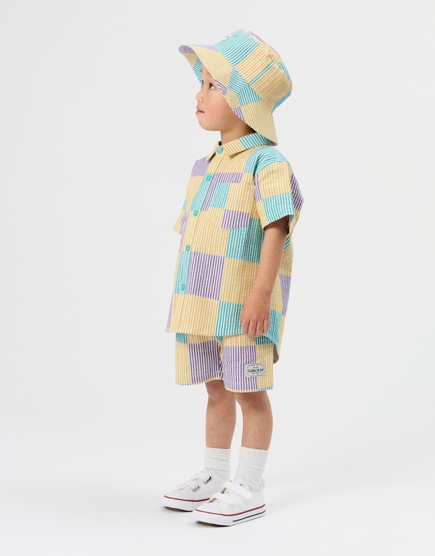 Goldie + Ace - Seersucker Holiday Shirt - ICONIC EXCLUSIVE - Babies-Kids