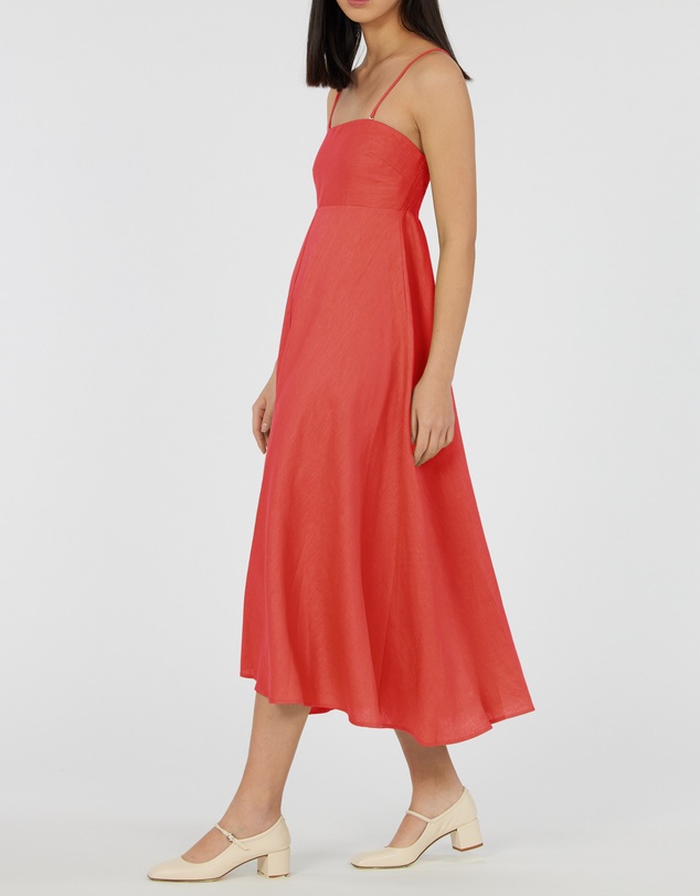 Amelius - Corinna Linen Midi Dress