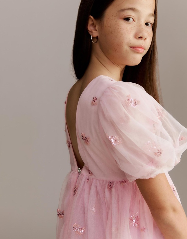 Bardot Junior - Rhea Tulle Mini Dress - Kids-Teens