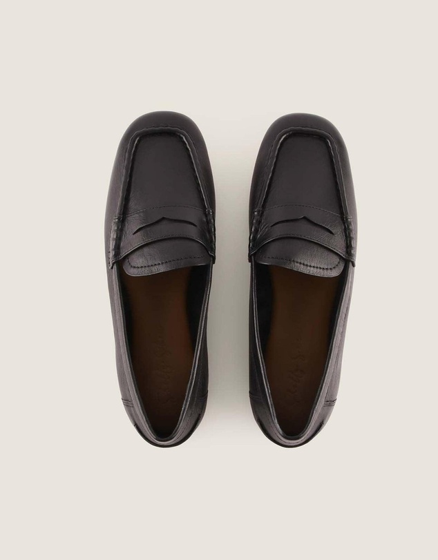 Shelly Shen - Kennedy Loafers Black Leather